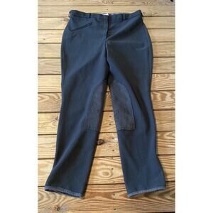 Tuffrider Knee Patch Riding Pants Size 34 Women’s Gray